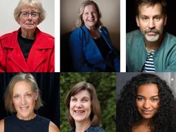 Clockwise from upper left:  Valery Wachter, Karen Benson, Adam Jefferis, Sydney Kwasa, Barb Schmit and Lori Adams.