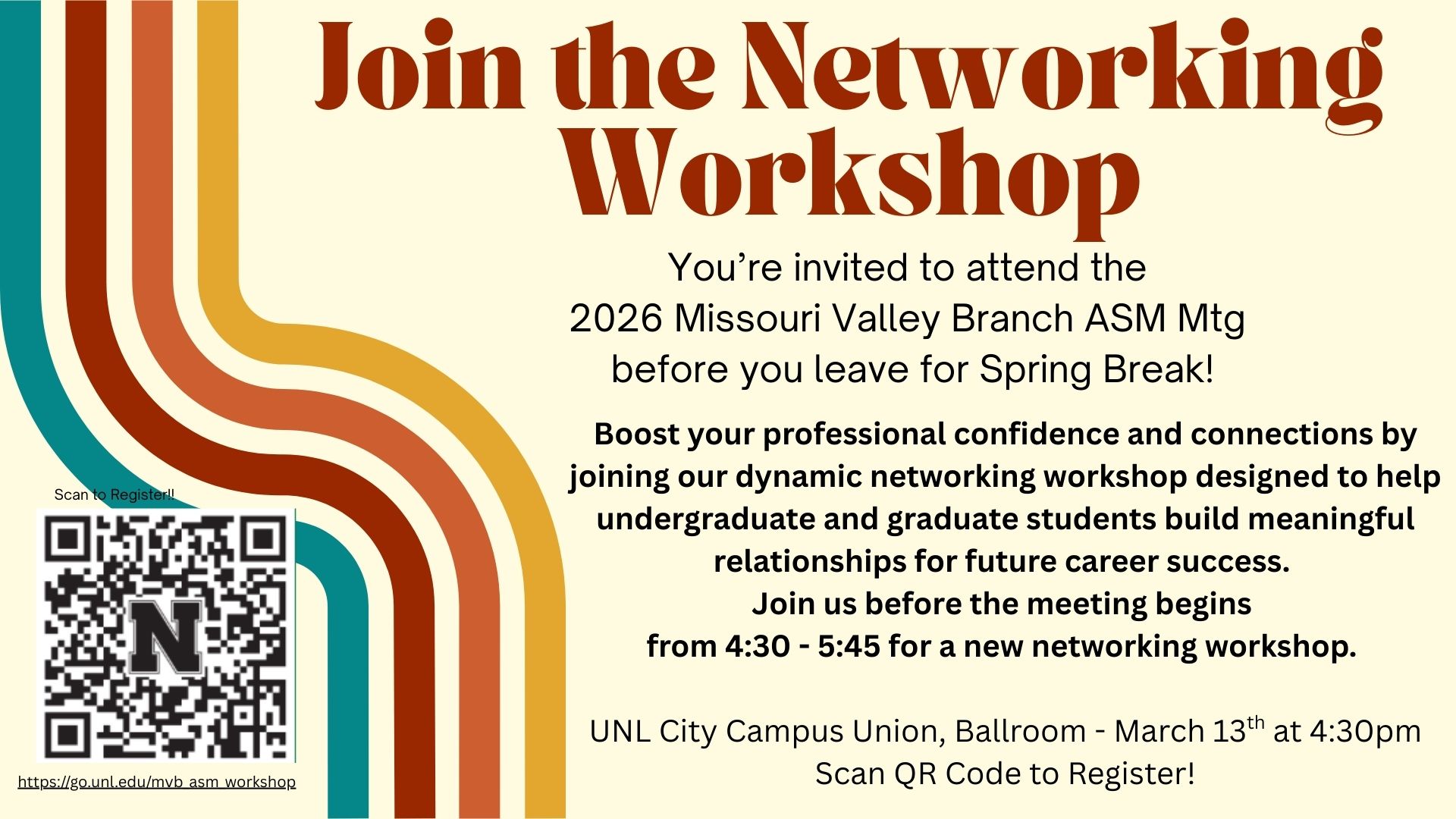 Registration is now open. Register by Feb 25th and we'll pay your registration fee!