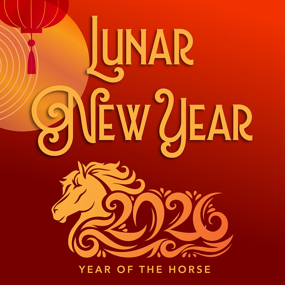 Lunar New Year. Year of the Horse.
