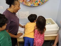 Ruth Staples Child Development Lab at the University of Nebraska participating in Look Who's Hatching