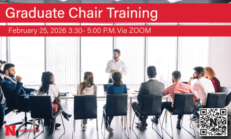 Graduate Chair Training and Refresher TODAY!