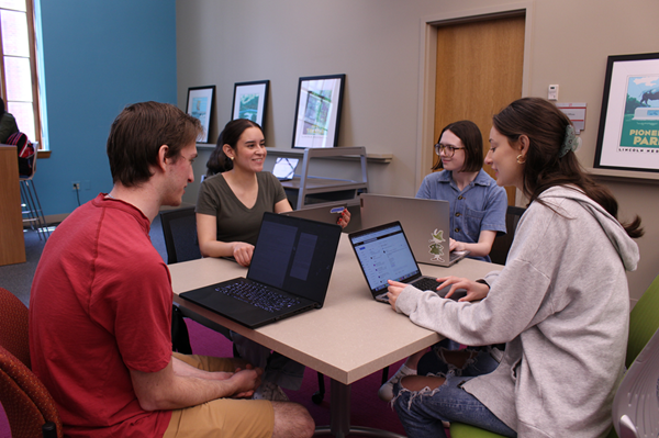 oin us for a judgement-free discussion about how you're using AI, March 25, Adele Hall Learning Commons from 11:30 a.m. to 1 p.m.