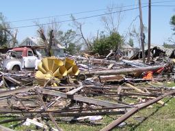 Hallam Tornado Damage