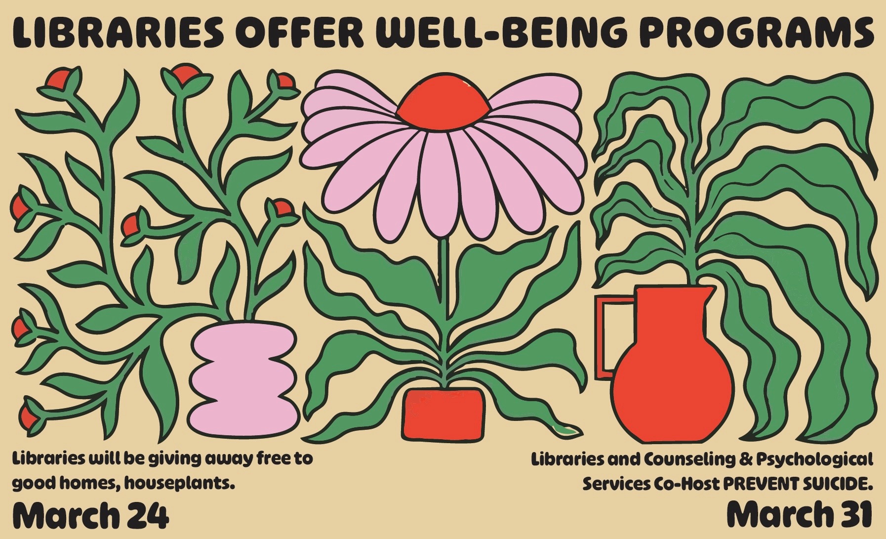 Libraries offer Well-Being Programs