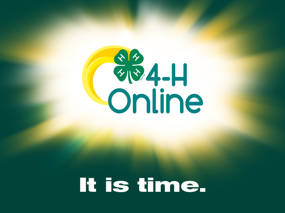 4-H Online &mdash; it is time