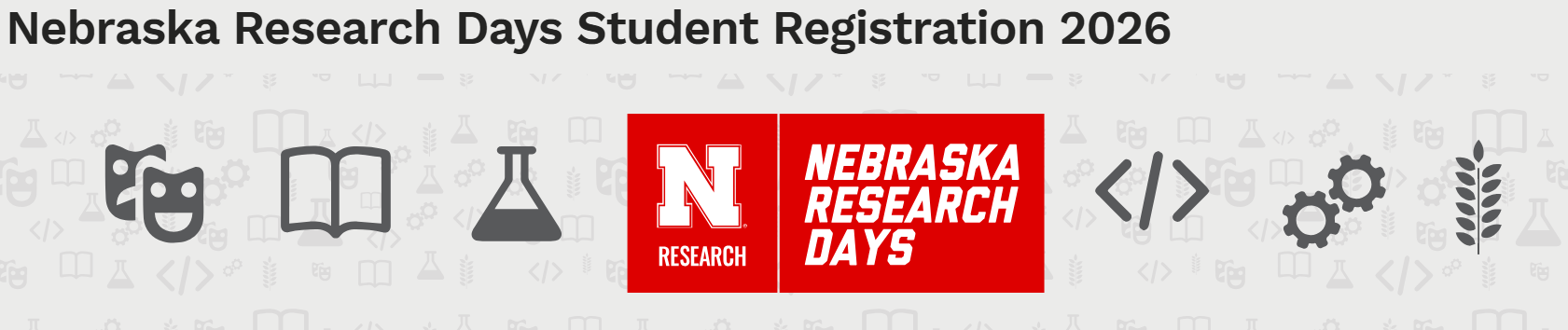 Nebraska Research Days Banner