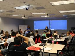 Instructional session in the UNL Libraries