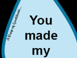 Remember someone special to you with a Dropof Gratitude