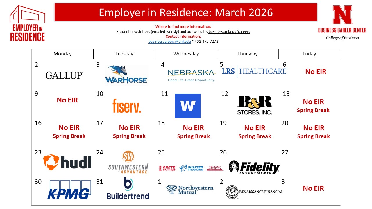 2026 March | Employer in Residence