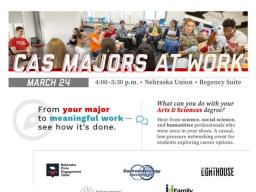 CAS Majors at Work Poster