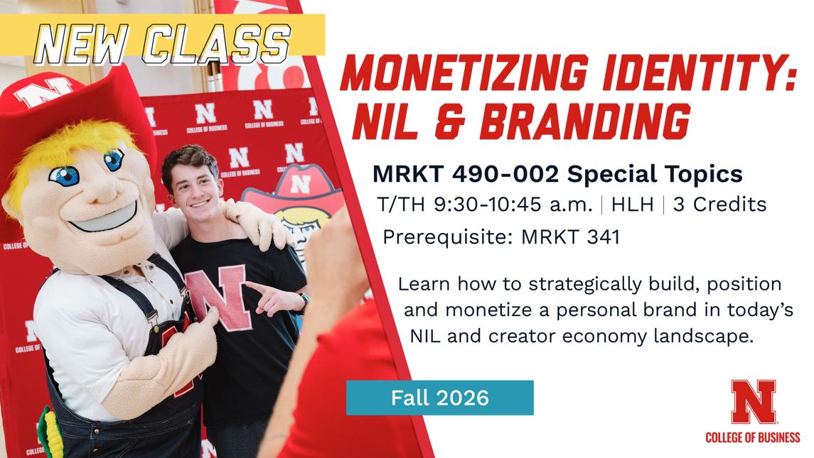 MRKT 490-002: Learn NIL and Branding! New Fall Course