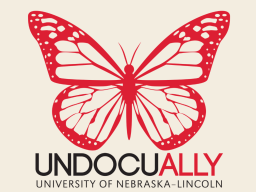 UndocuAlly logo with a red butterfly