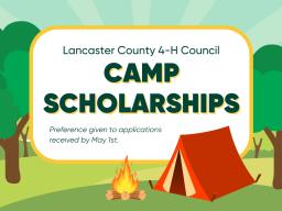Lancaster County 4-H Council Camp Scholarships