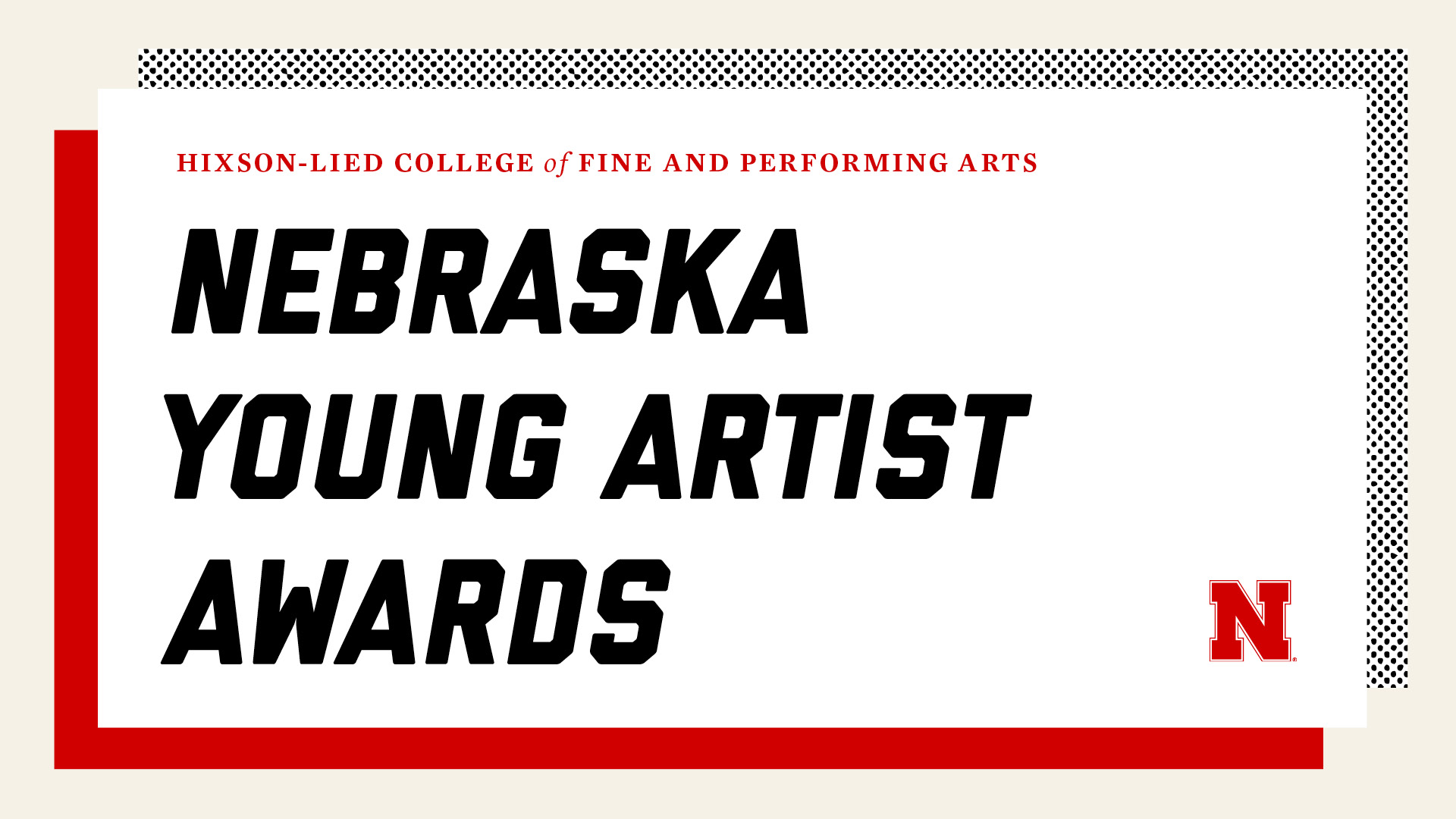 Sixty-eight high school juniors from across Nebraska were selected as Nebraska Young Artist Award winners.