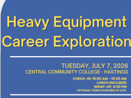 Heavy Equipment Career Exploration 