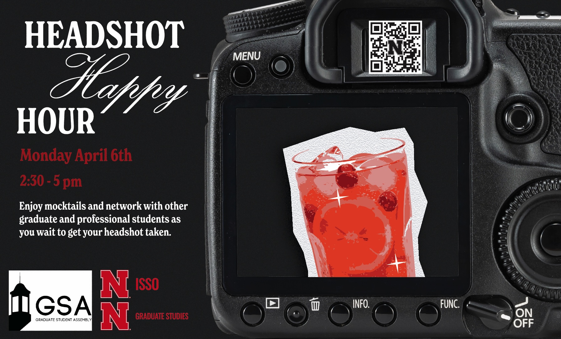 Graduate and Professional Student Appreciation week: Headshot Happy Hour