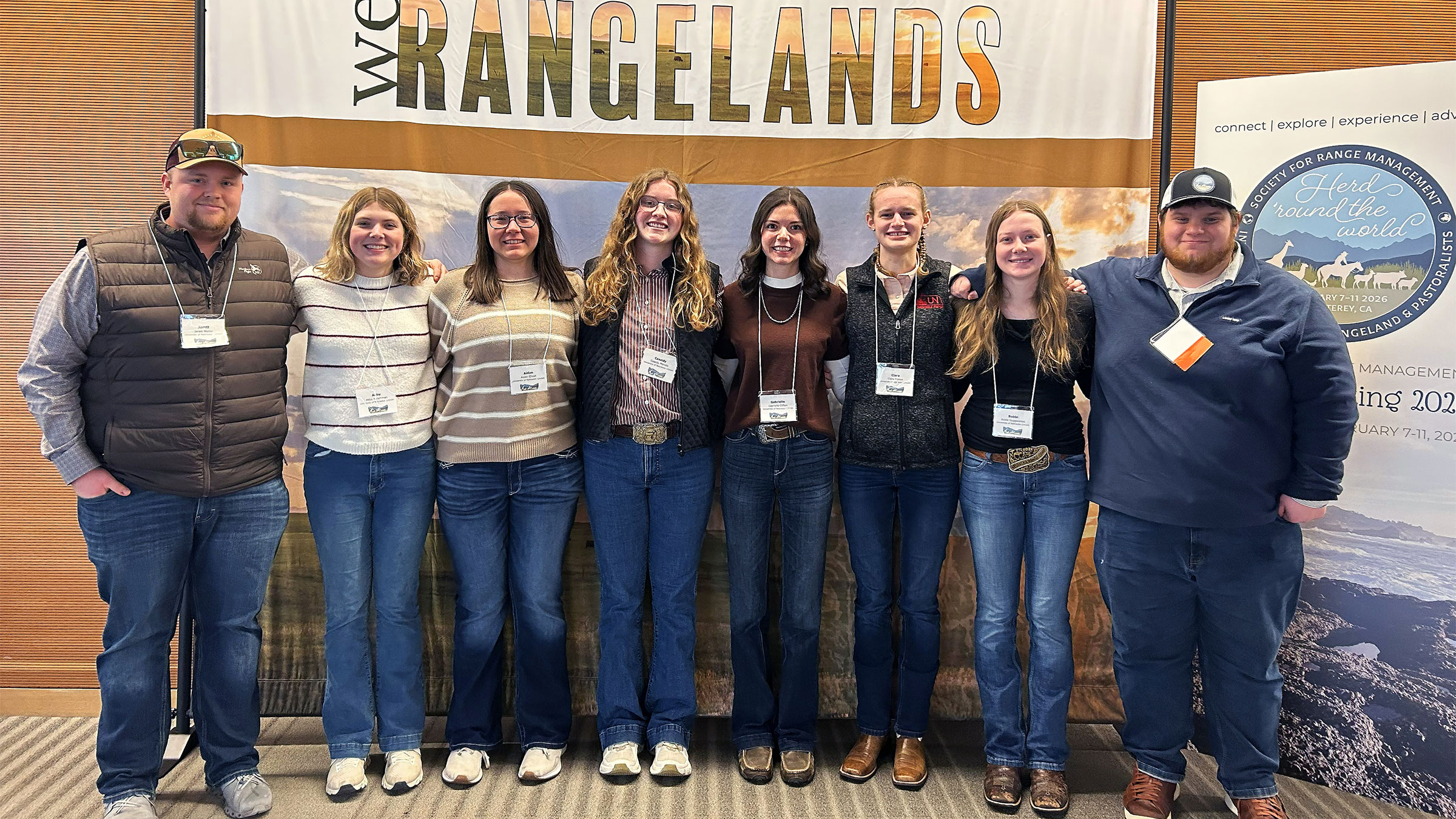 The University of Nebraska-Lincoln Range Management team participates at the Society for Range Management&rsquo;s annual meeting Feb. 8&ndash;11 in Monterey, California.