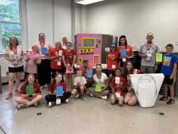 Assistant Professor of Practice in Graphic Design Jen Landis taught "Wacky Portraits: Draw Without Looking" at last year&rsquo;s Future Husker University. This year, the Hixson-Lied College is offering three classes in music and art.