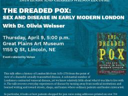 poster describing a book talk