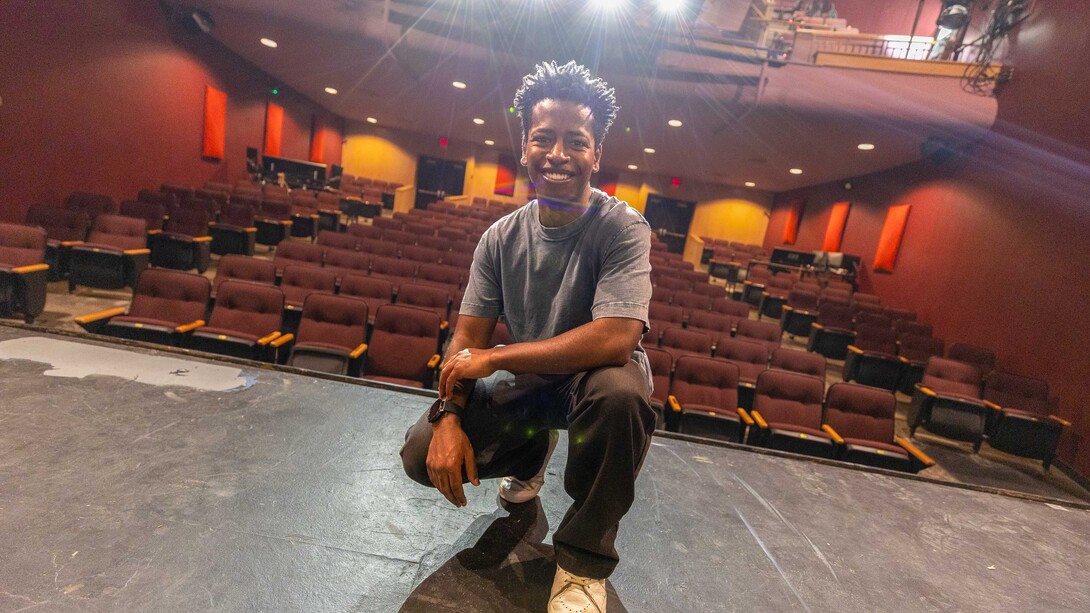 Melkie Sherman, who grew up in Orange County, California, said the supportive, community-minded environment at Nebraska stood out from other programs and sealed the deal for his college decision.