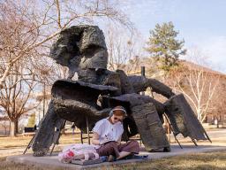 Graduate students and faculty members were recognized for achievements in research, teaching, mentorship and creative endeavors at the university's Graduate Fellowship and Awards Luncheon.