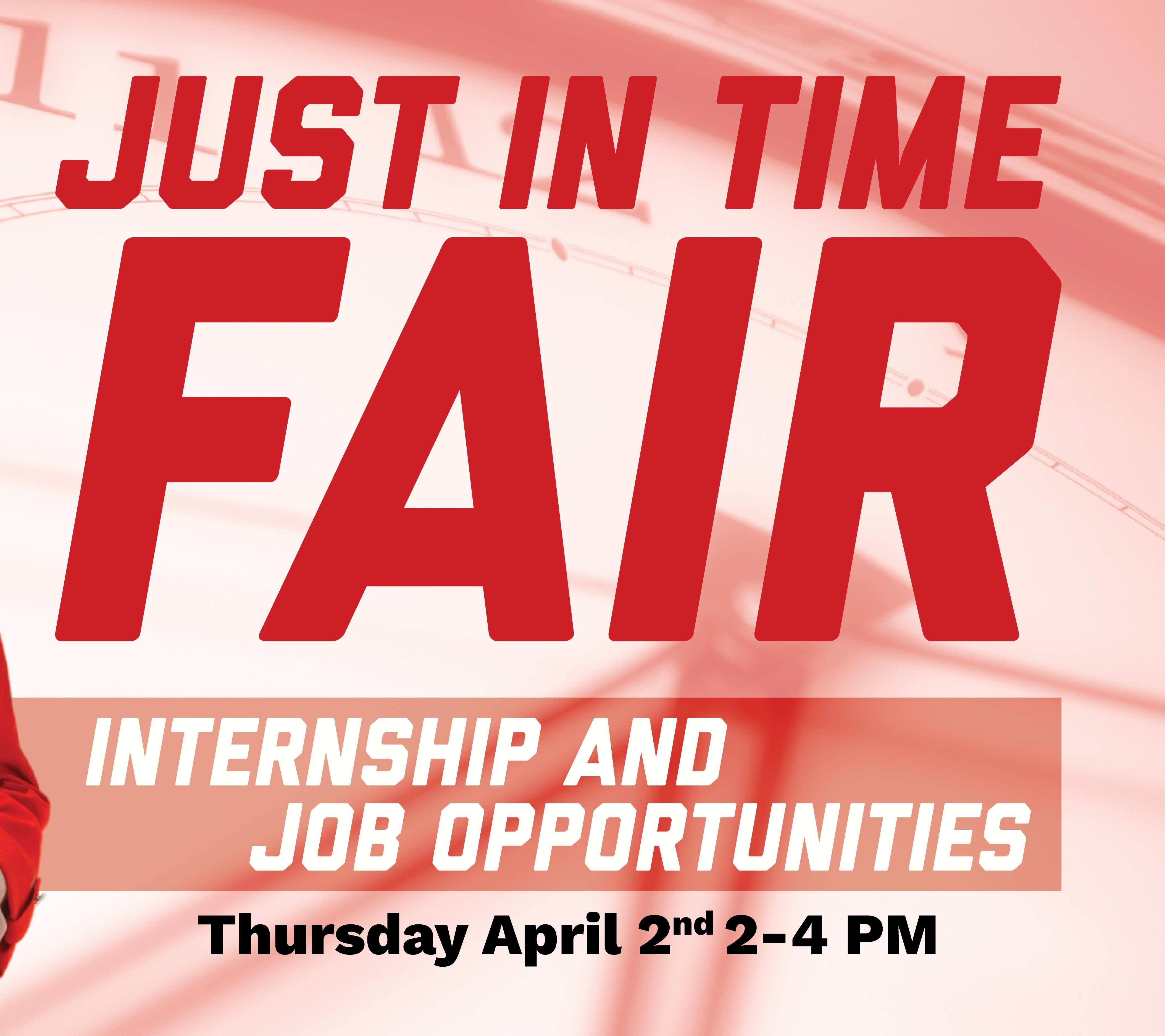 Just in time fair poster
