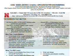 course flyer