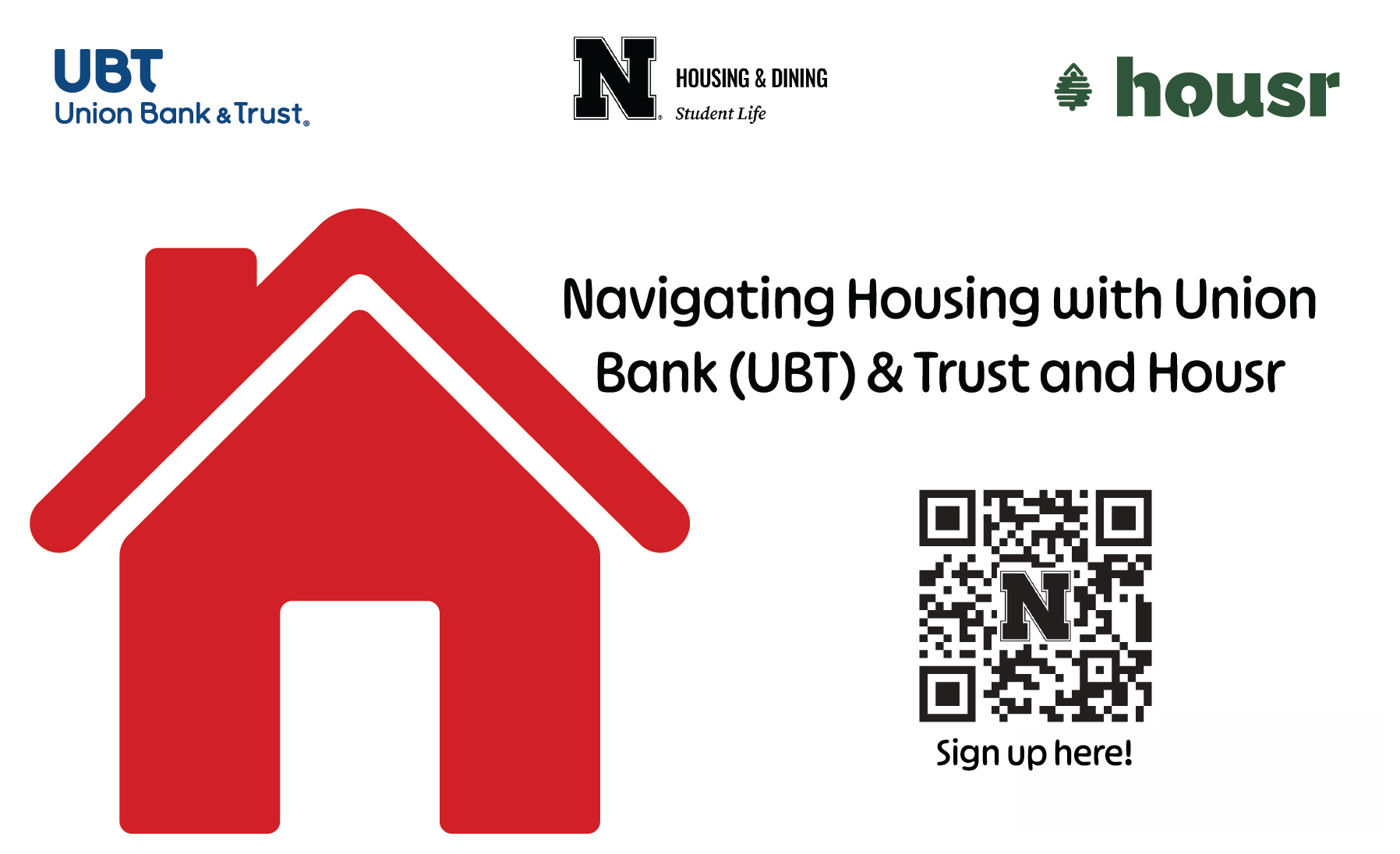 Housing with Union Bank & Trust (UBT) and Housr
