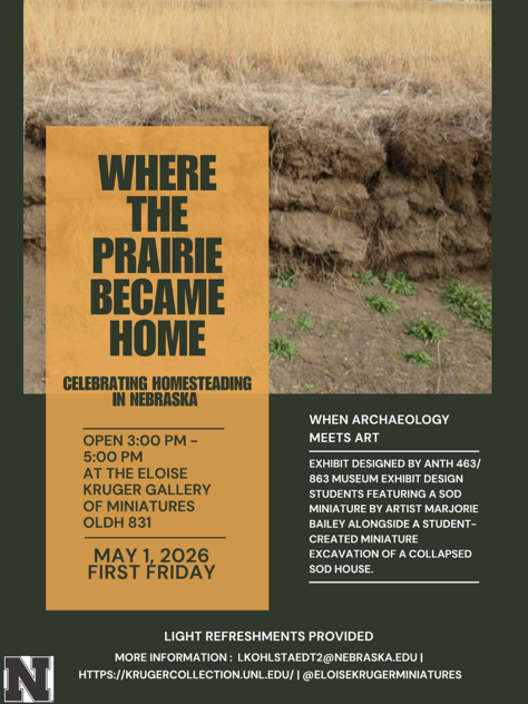 ANTH 463 Exhibit opening