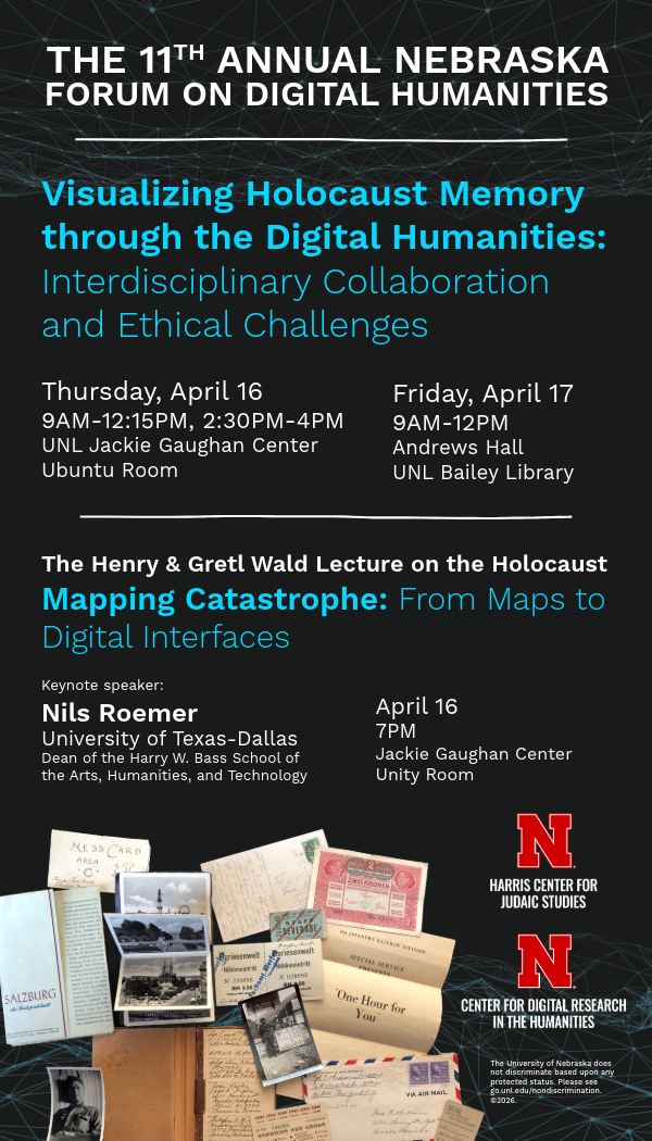 Annual Nebraska Forum on Digital Humanities 