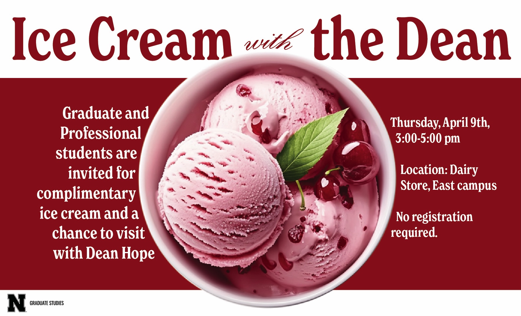 Ice Cream with the Dean