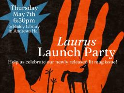 orange hand with silhouettes of two horses