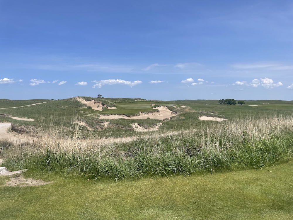 Scenic view of The Prairie Club near Valentine, Nebraska.