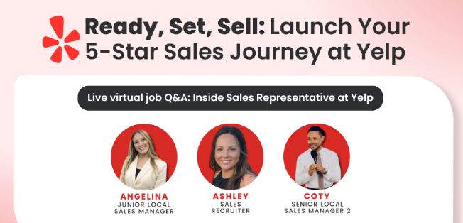 Ready, Set, Sell: Launch Your 5-Star Sales Journey at Yelp