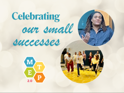 Top: Maisha Moses; bottom: participants run during the Flagway Game training.