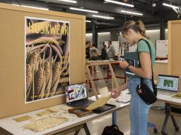 Emerging Media Arts Open Studios will take place on Friday, May 1 from 5-8 p.m. in the Johnny Carson Center for Emerging Media Arts.