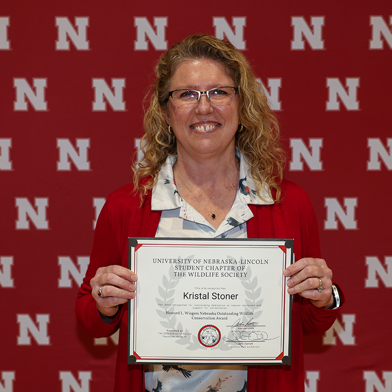 Kristal Stoner, xecutive director of Audubon Great Plains and a vice president of the National Audubon Society