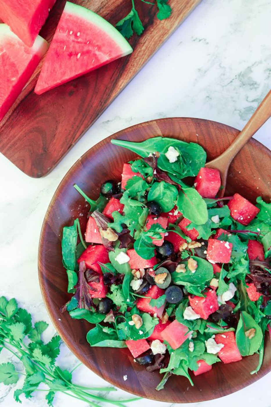 Refreshing Watermelon Salad. (Photo by Marusa Jonas)