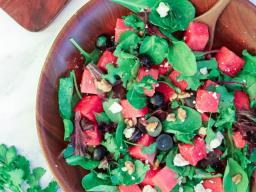 Refreshing Watermelon Salad. (Photo by Marusa Jonas)