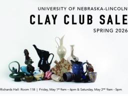 The Clay Club&rsquo;s spring sale is May 1-2 in Richards Hall Rm. 118. A photo and printmaking sale will also be held on those dates in Rm. 112.