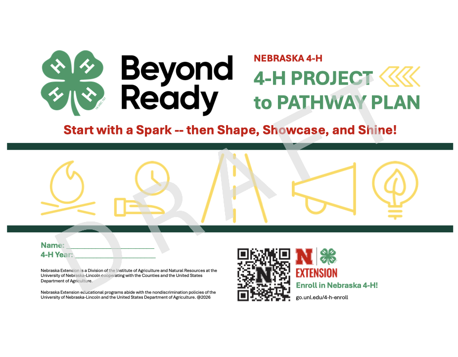 Draft of 4-H Project to Pathway Plan