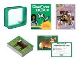 Discover Box contents, including manuals, cards, and curriculum