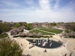 Aerial view of City Campus