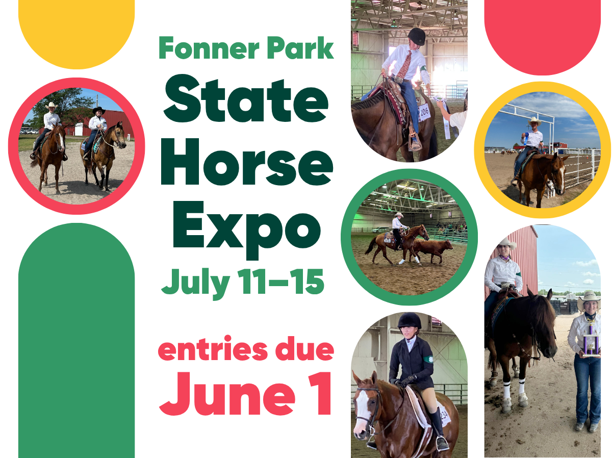 Fonner Park State Horse Expo July 11&ndash;15; entries due June 1