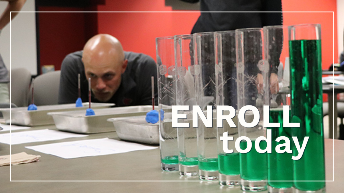 This year's NMSSI courses for science teachers include NRES 422/822 (Laboratory Earth: Earth's Changing Systems) and TEAC 890 (Workshop Seminar: AI Literacy for Teachers).
