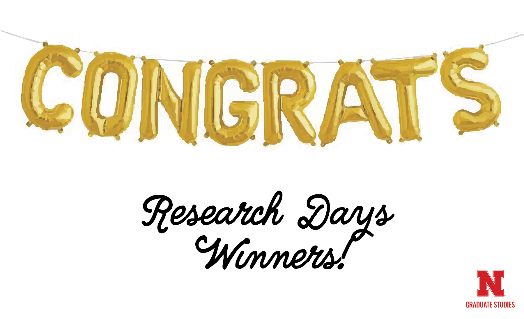 Congratulations to our Research Days Winners!