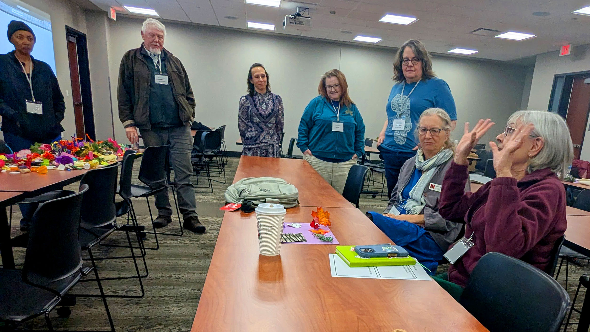Participants in the community-engagement workshop share their favorite memory of the Great Plains.