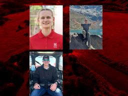 (clockwise from upper left) Clara Freese, Kaden Polt, Adrianna Zeljko, Garret Schmaderer