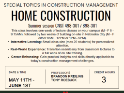 course flyer