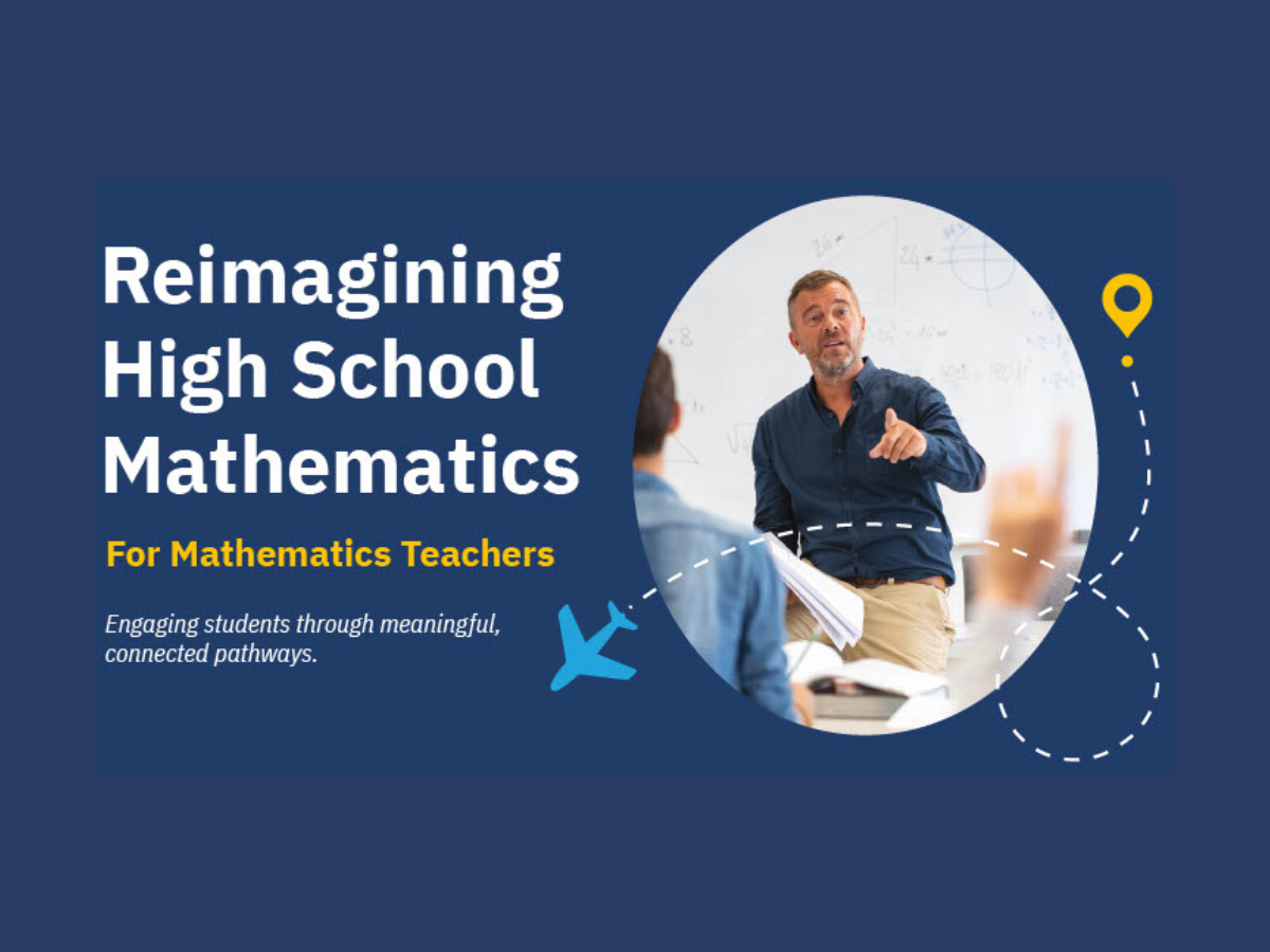 Check out NCTM's High School Mathematics Pathways infographics to support students in making desicions about their futures.